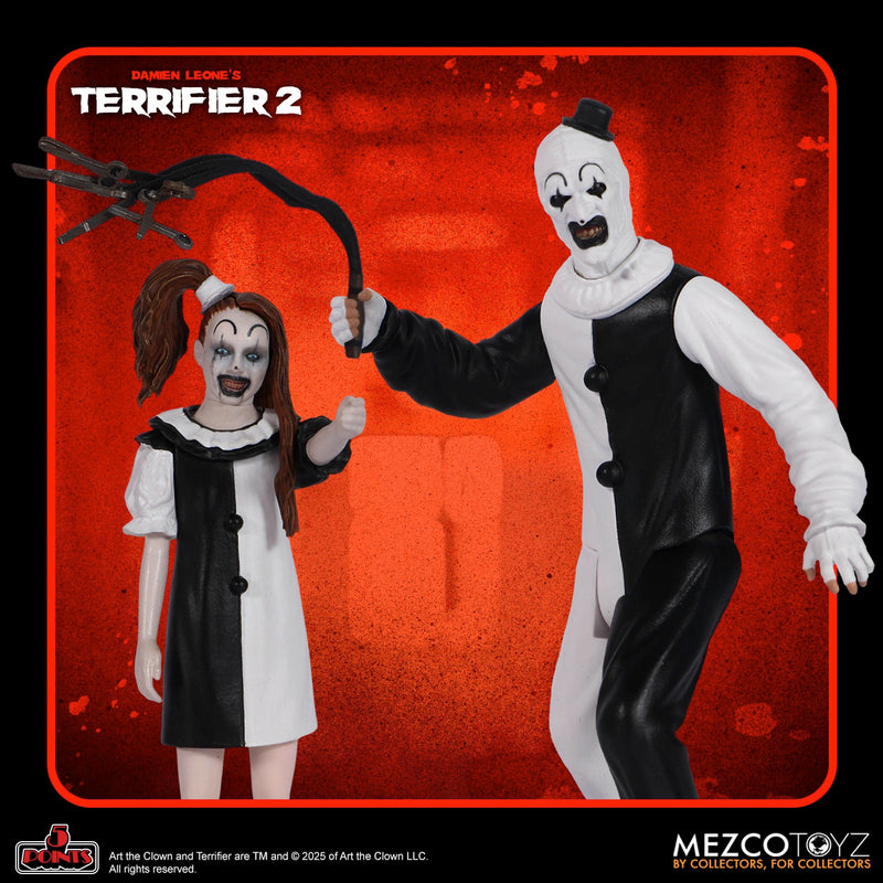 Terrifier 2 5 Points Figure Assortment close up detail