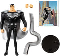 Superman Black Suit Animated Series DC Multiverse McFarlane Toys 7" Action Figure