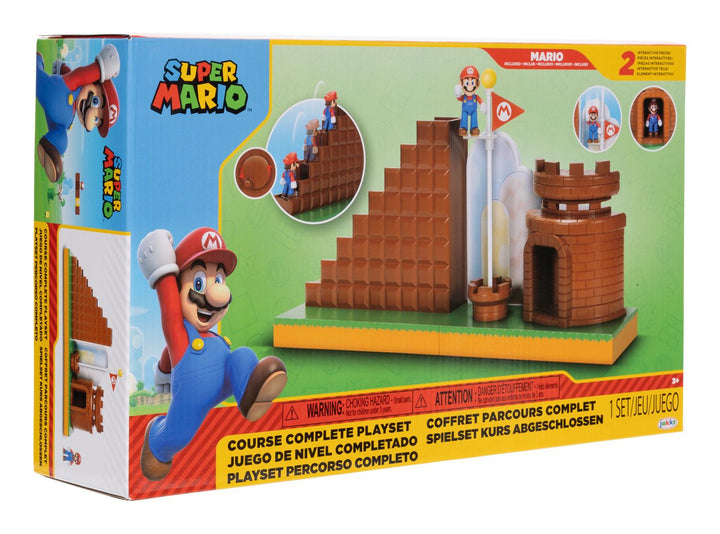 Nintendo Super Mario 2.5" Scale Level End Playset