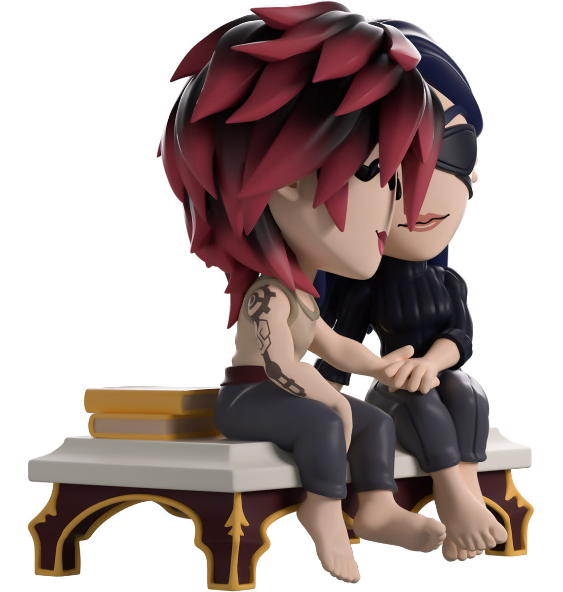 Youtooz Vi Caitlyn Ekko Powder Arcane Vinyl Figures 2 Pack Bundle