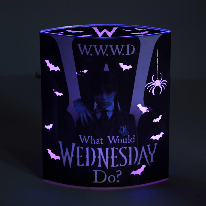 Wednesday Colour Changing Lantern Light