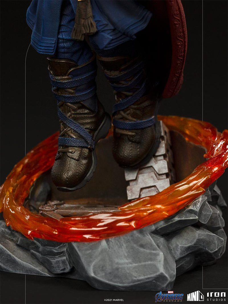 Iron Studios Doctor Strange Avengers Endgame Minico Figure, rear view