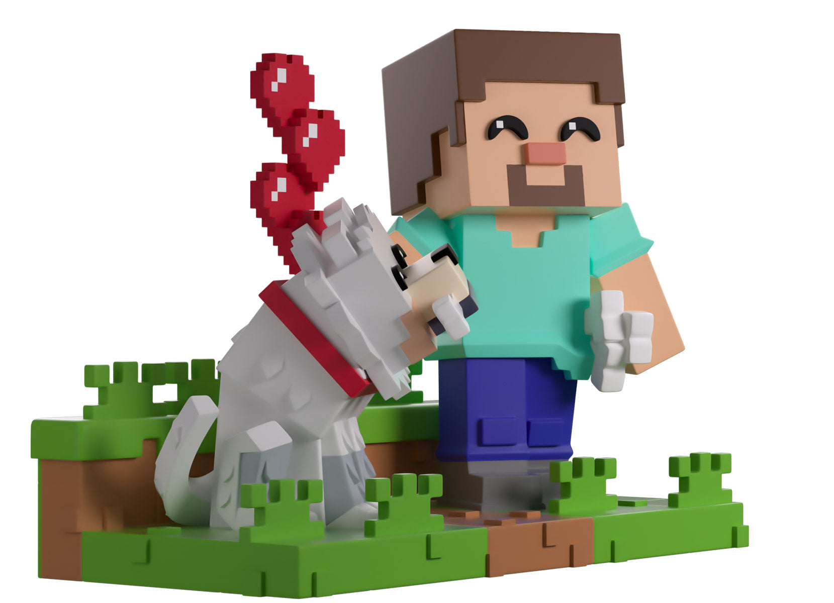 Youtooz Minecraft Taming a Wolf Vinyl Figure