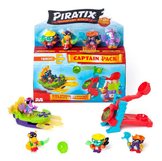 Piratix Shark Treasure Captain Pack