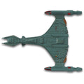 Klingon Attack Cruiser (Vor'cha-class) Model Diecast Ship (Eaglemoss / Star Trek), packaging shot