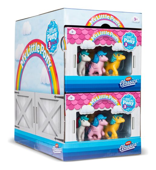 My Little Pony Mini Classics 3 Pack CDU
