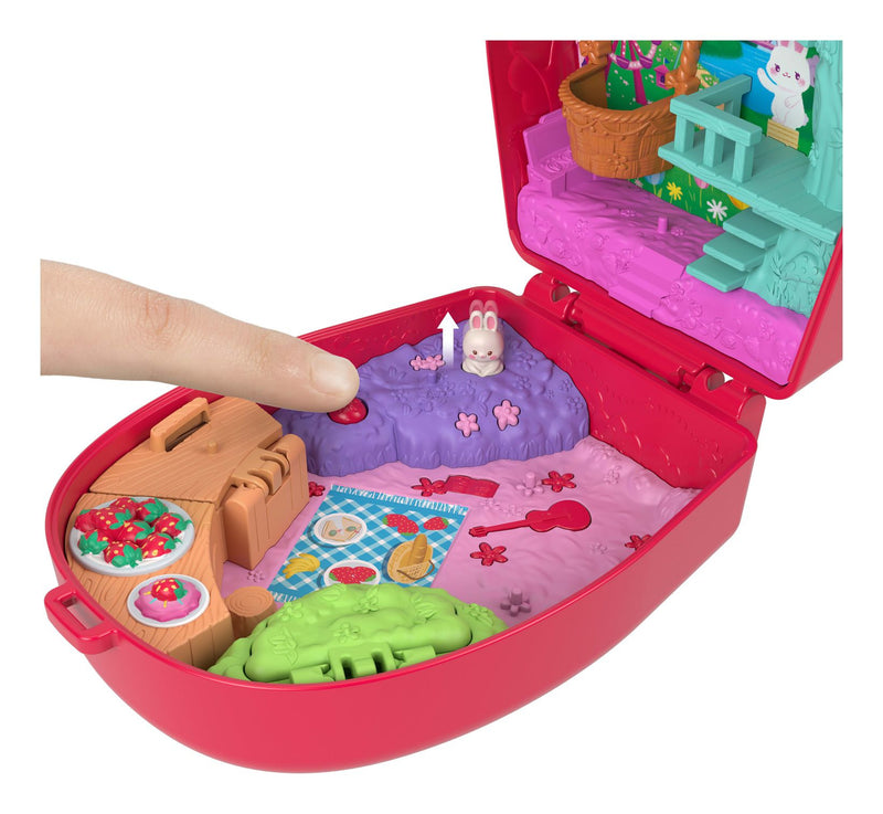 Polly Pocket Picnic Bunny Compact - Image
