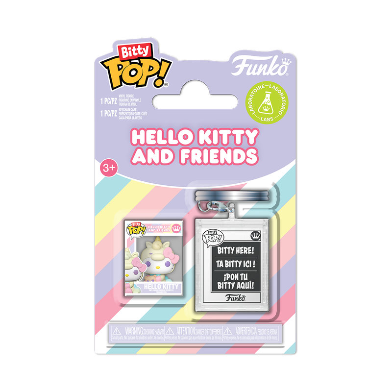 Bitty Pop! & Accessory - Sanrio - Hello Kitty & Keychain