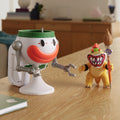 The Super Mario Galaxy Movie - 5” Bowser Jr. with Clown Car, Paintbrush and Water-Reveal Stickers - Image