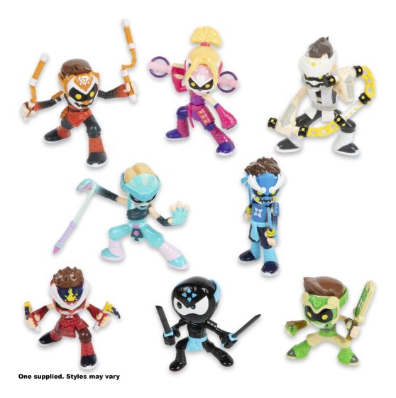 Ninja Kidz Action Mystery Figures CDU (Case of 24)