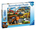 Construction Vehicles XXL 100 Piece Jigsaw Puzzle