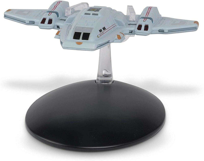 U.S.S. Voyager's Aeroshuttle Diecast Model Ship (Star Trek / Eaglemoss), side angle