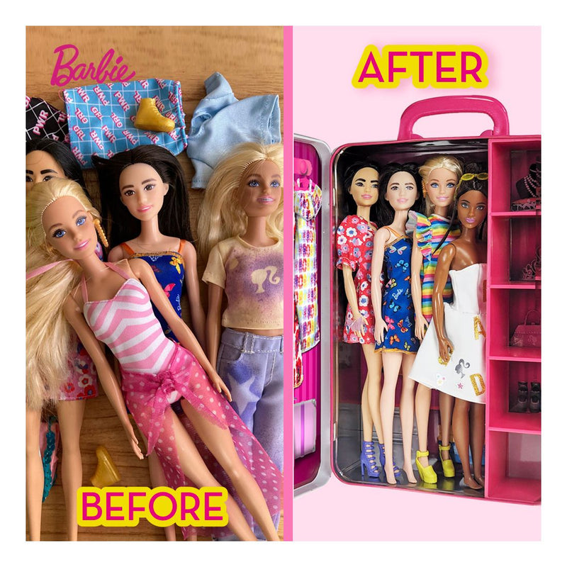 Barbie Take Along Doll Case Wardrobe - Image