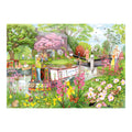 Cosy Cafe No.4 River Cafe 1000 Piece Jigsaw Puzzle