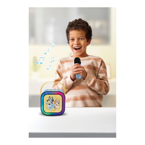 Bluey Portable Karaoke Speaker & 1 Wireless Microphone