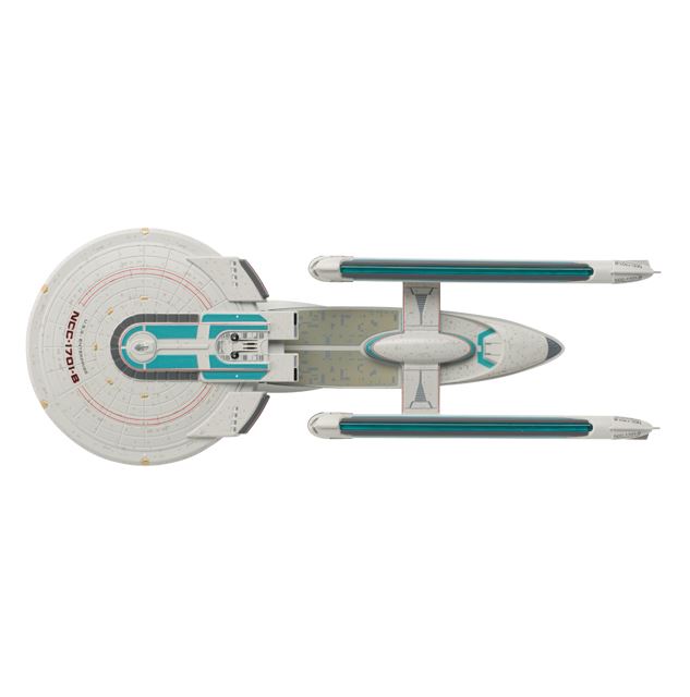 U.S.S. Enterprise NCC-1701-B XL EDITION Model Die Cast Ship (Eaglemoss / Star Trek), packaging shot
