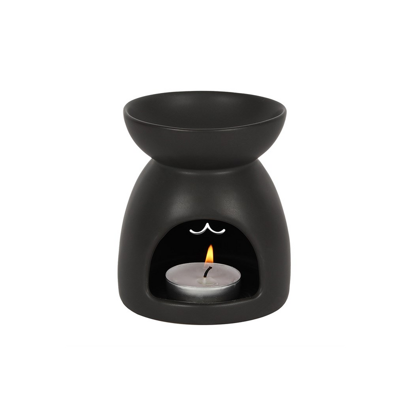 Black Cat Cut Out Oil Burner and Wax Warmer