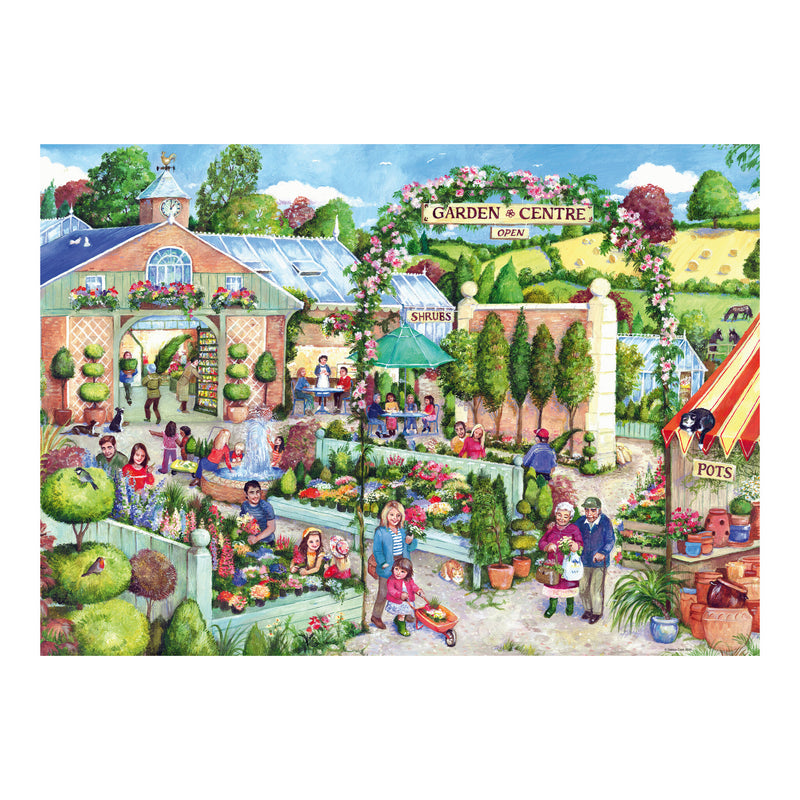 Garden Centre 500 Piece Large Format Jigsaw Puzzle