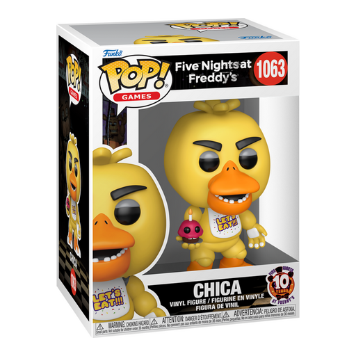 Pop! Vinyl - Five Nights At Freddy's 10th Anniversary - Chica