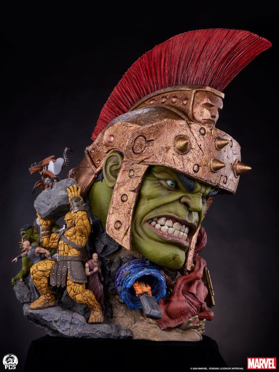 Marvel Planet Hulk Fine Art Bust