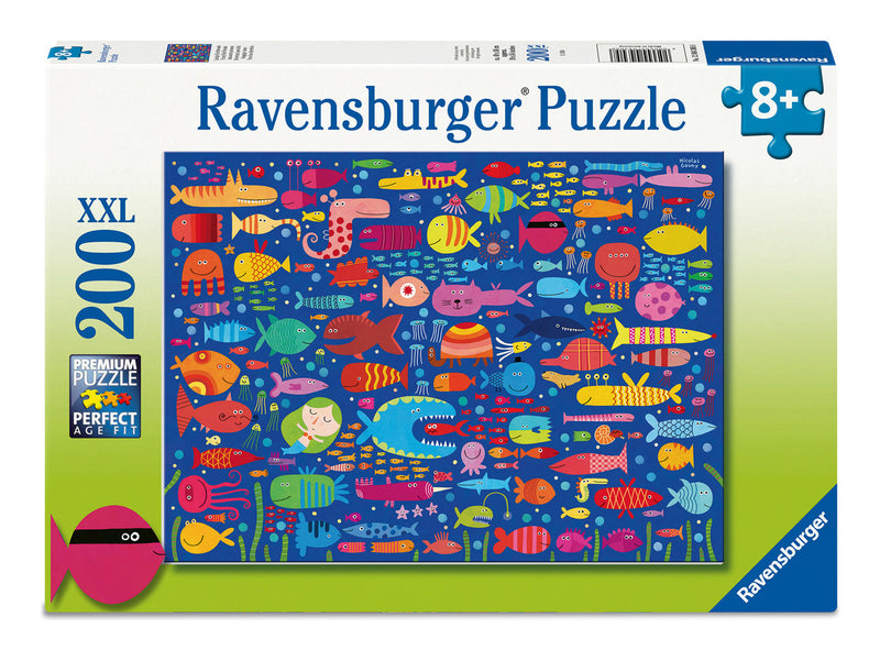 Funny Fish Friends 200 Piece XXL Jigsaw Puzzle