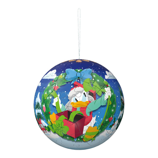 Disney Christmas Baubles 4x 54 Piece 3D Puzzles
