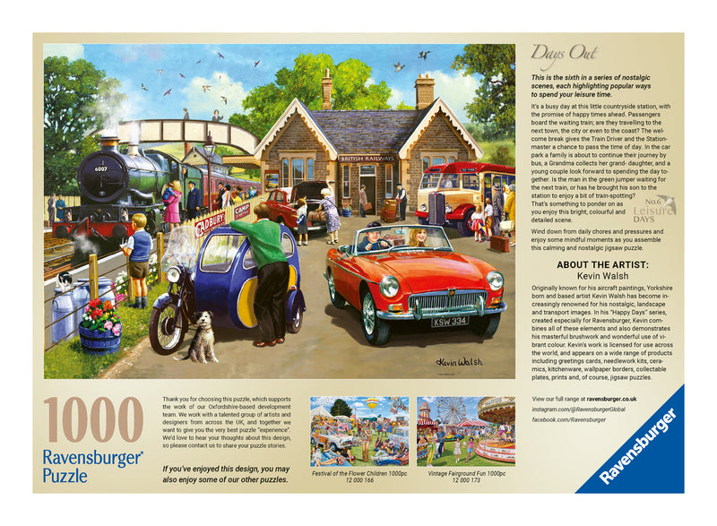 Leisure Days No.6 Days Out 1000 Piece Jigsaw Puzzle