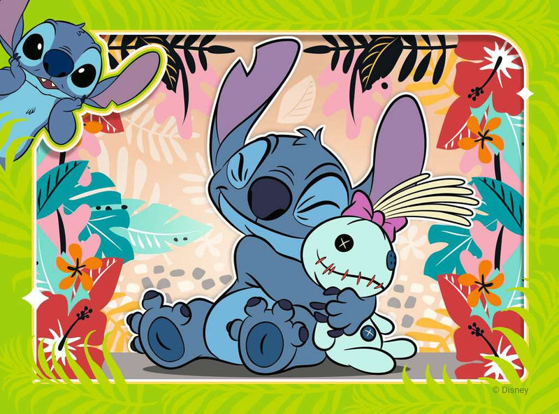 Disney Stitch 4 in a Box Jigsaw Puzzle