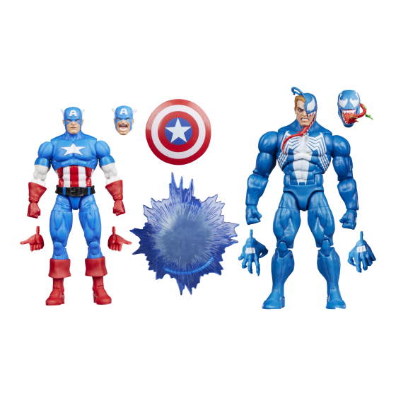 Marvel Legends Series Gamerverse Captain America vs Venom