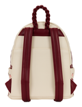 Loungefly - Cream & Red Floral Mini Backpack