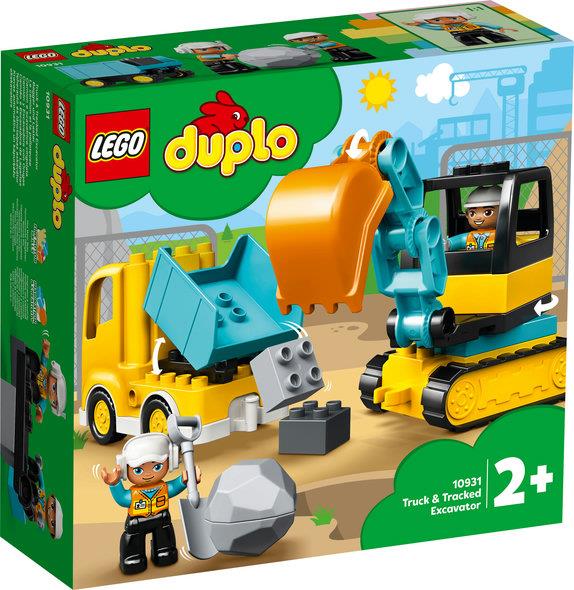 Lego Duplo 10931 Truck and Tracked Excavator