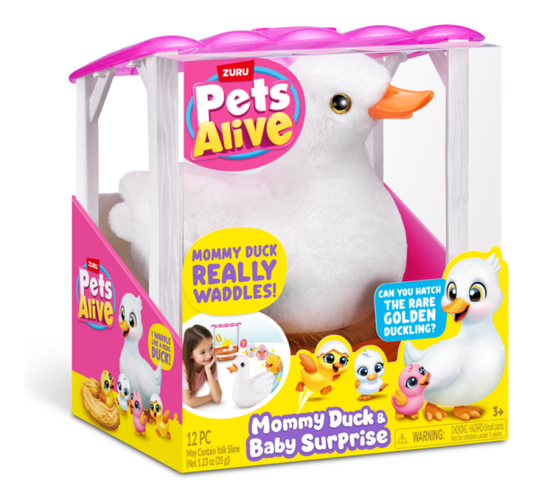 Pets Alive Mommy Duck & Baby Surprise