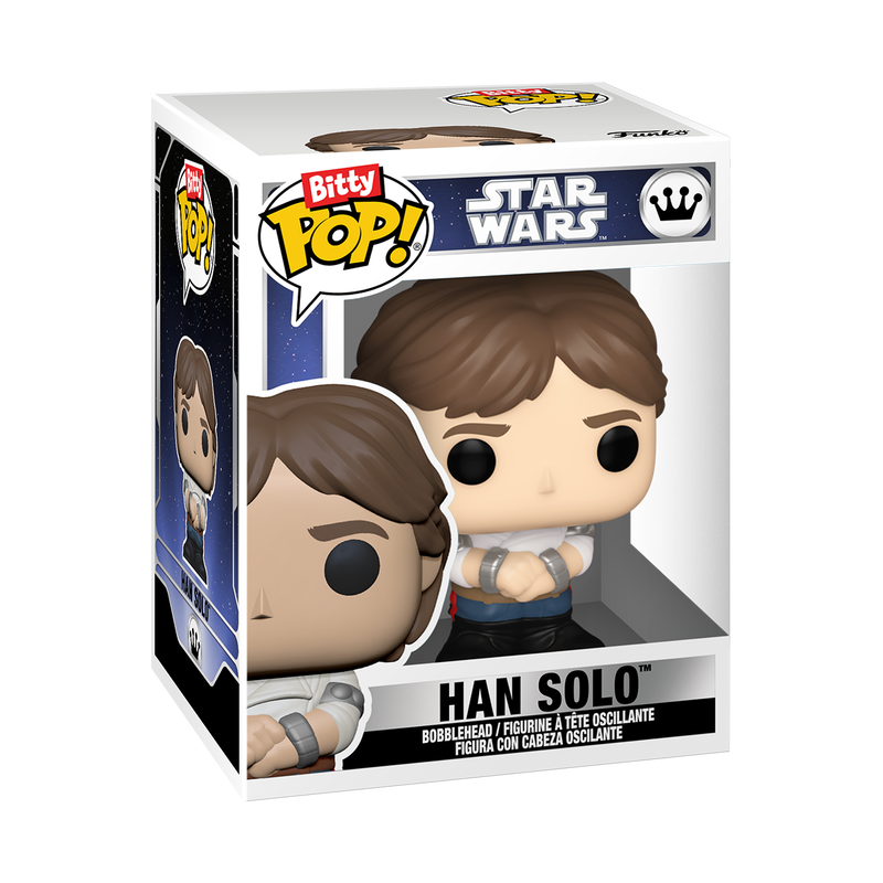 Bitty Pop! - Star Wars ESB - P Leia & Han Solo 2 Pack - Image