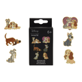 Loungefly - Blind Box Enamel Pins - Lady & The Tramp