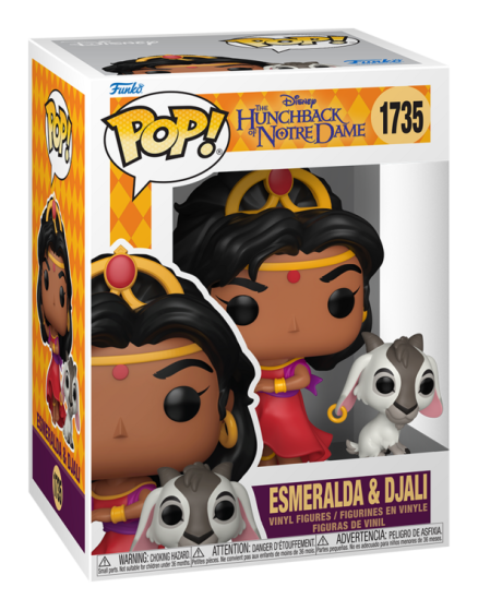 Pop! Vinyl - HoND - Esmeralda w/Djali collectible from Abgee