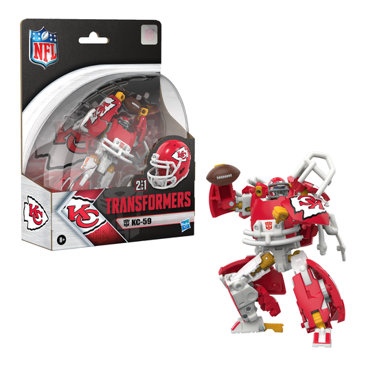 Transformers x NFL KC-59 (Case of 3)