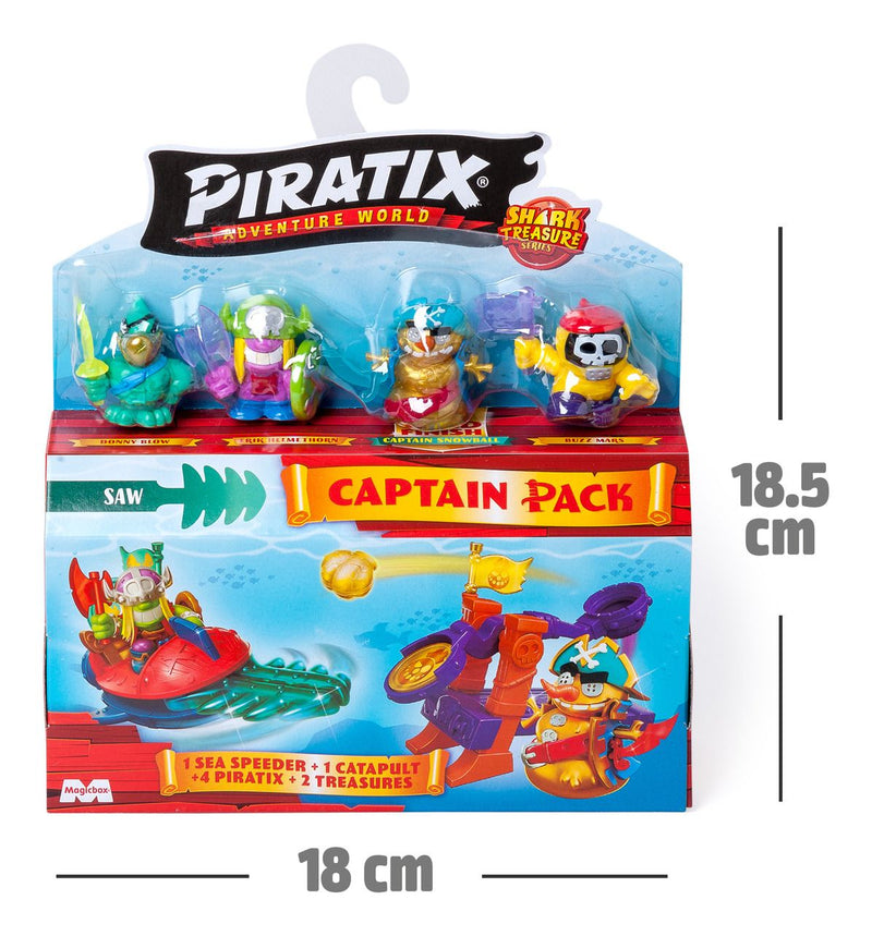Piratix - Shark Treasure Captain Pack - Image