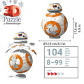 Star Wars BB8 99 Piece 3D Puzzle