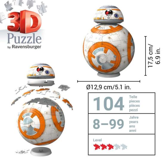 Star Wars BB8 99 Piece 3D Puzzle
