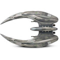 Modern Cylon Raider (2004 Series) Model Diecast Ship (Eaglemoss / Battlestar Galactica), in display