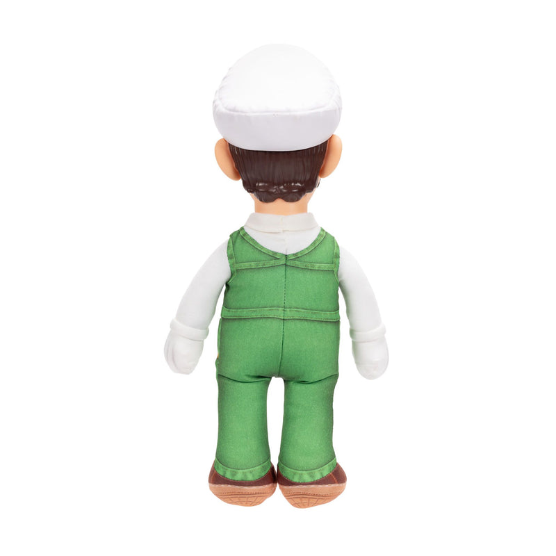 The Super Mario Galaxy Movie - 15" Posable Plush - Fire Luigi - Image