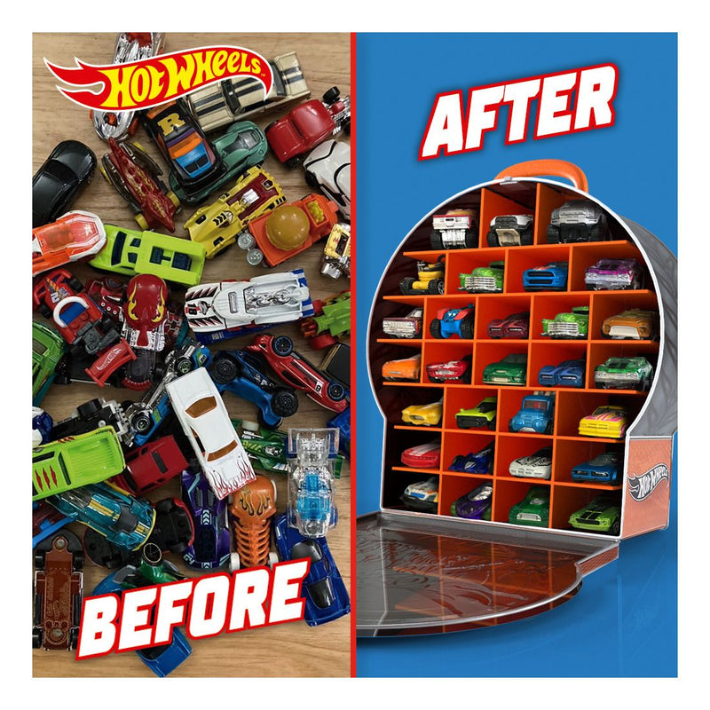 Hot Wheels Metallic Shaped Car Case With Handle - Image