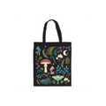 Dark Forest Print Polycotton Tote Bag
