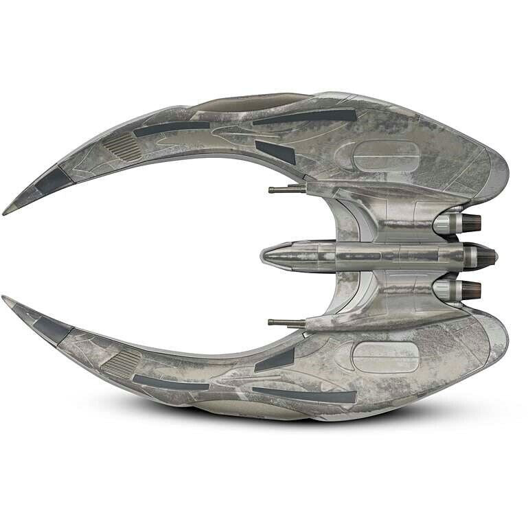 Modern Cylon Raider (2004 Series) Model Diecast Ship (Eaglemoss / Battlestar Galactica), packaging shot