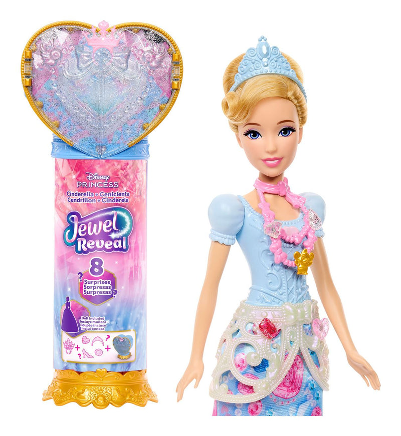 Disney Princess Jewel Reveal Cinderella Doll - Image