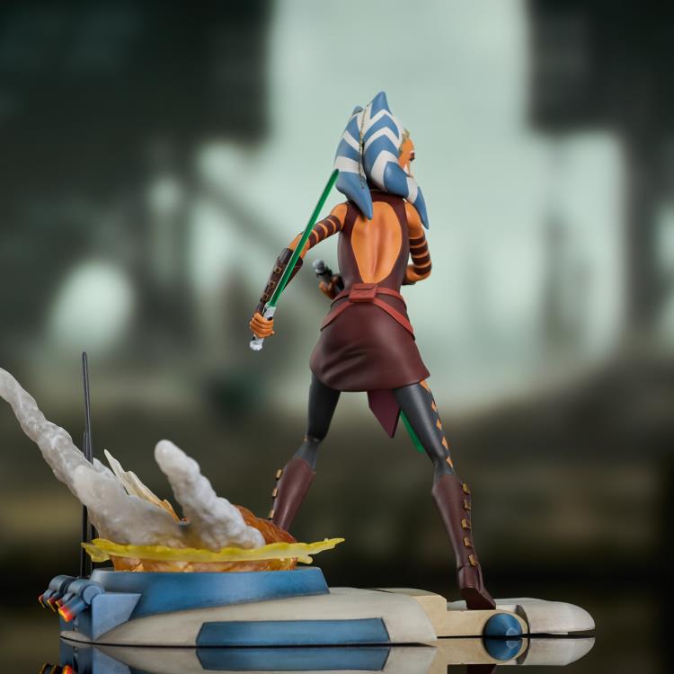 Star Wars Clone Wars Gallery Ahsoka Figure Diorama