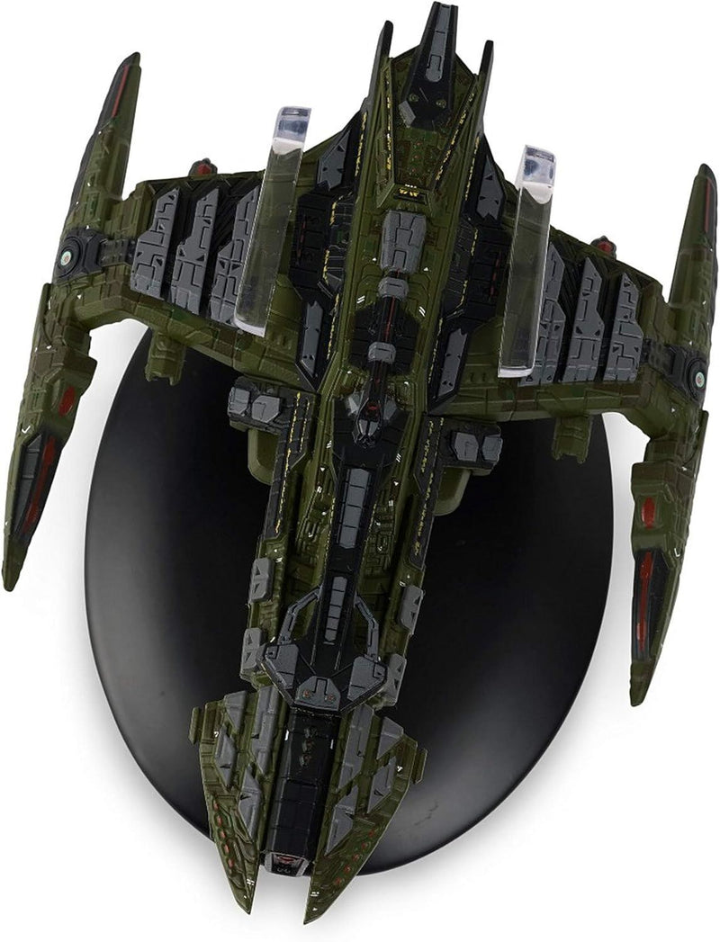 I.K.S. Mogh - Mogh-class Klingon Battle Cruiser Model Die Cast Ship STO (Eaglemoss / Star Trek), alternate view