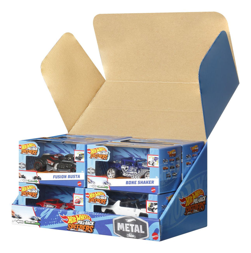 Hot Wheels Pull-Back Speeders Assortment - Image