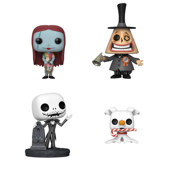 Pop! 4-Pack - The Nightmare Before Christmas