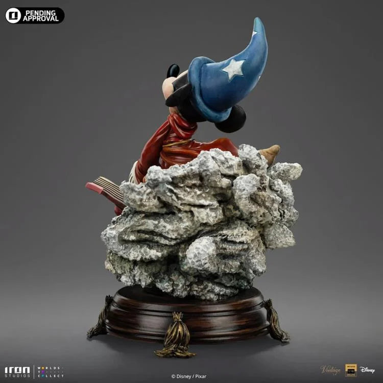 Iron Studios Disney Fantasia Sorcerer Mickey 1/10 Deluxe Art Scale Limited Edition Statue